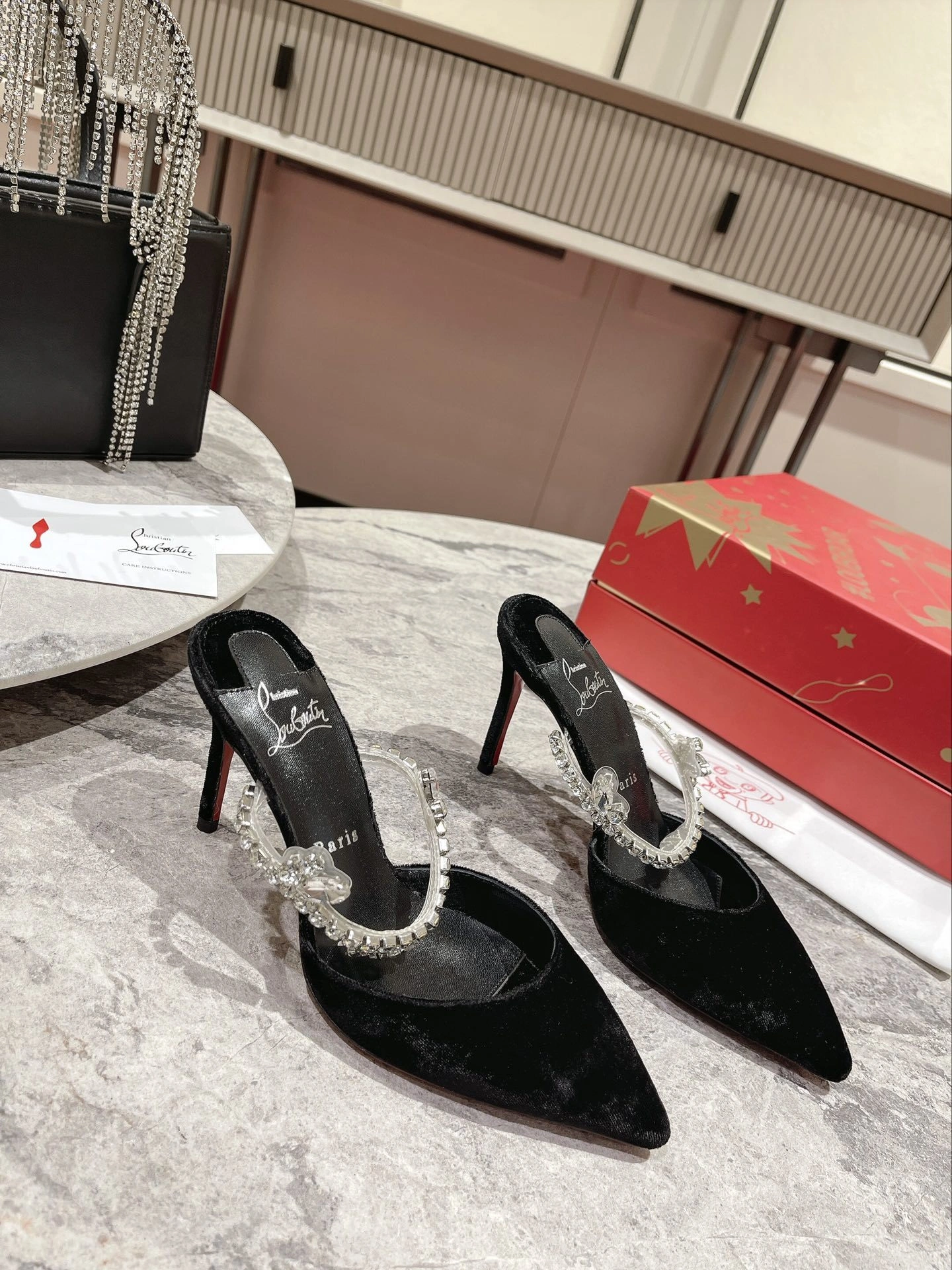 COCO---8ou2ou 3221235B439 Heel height：10CM、8.5CM、6.5CM（6.5CM Custom products are not returned or exchanged） item:D-X062E2033W